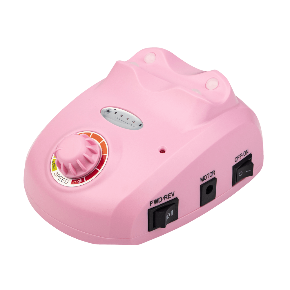 BUCOS ZS-603 PRO PINK Professional Nail Drill – 45W and 35,000 RPM for Manicure